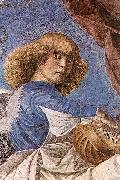 Melozzo da Forli One of Melozzo famous angels from the Basilica dei Santi Apostoli china oil painting reproduction